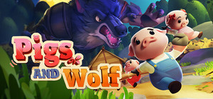 Pigs and Wolf banner