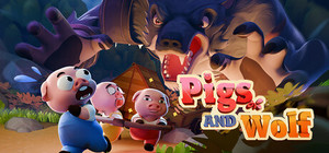 Pigs and Wolf banner