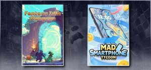 Fantasy Idle Dungeon & Mad Smartphone Tycoon banner