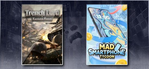 Trench Lord: Eastern Front & Mad Smartphone Tycoon banner
