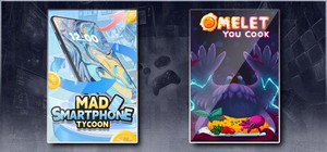 Mad Smartphone Tycoon & Omelet You Cook banner