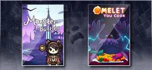 Monster Battles & Omelet You Cook banner