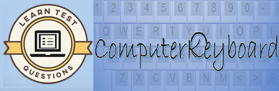 LearnTestQuestions + ComputerKeyboard
