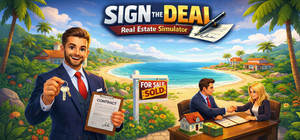SIGN THE DEAL: Real Estate Simulator banner