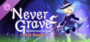 Never Grave Art Book banner