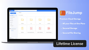 FileJump 2TB Cloud Storage: Lifetime Subscription banner