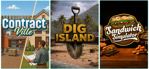 ContractVille x Dig Island x Sandwich Simulator banner