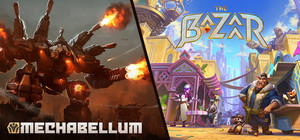 Mechabellum + The Bazaar banner
