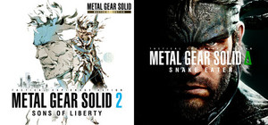 METAL GEAR SOLID 2: Sons of Liberty - Master Collection Version & METAL GEAR SOLID Δ: SNAKE EATER banner