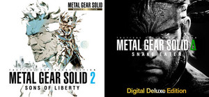 METAL GEAR SOLID 2: Sons of Liberty - Master Collection Version & METAL GEAR SOLID Δ: SNAKE EATER Digital Deluxe Edition banner