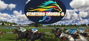 Starters Orders 8 Horse Racing banner