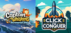 Captain Whiskers: Incremental Seas + Click and Conquer banner