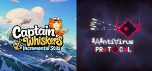 Captain Whiskers: Incremental Seas + Antivirus PROTOCOL banner
