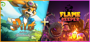 Pilo and the Holobook + Flame Keeper banner