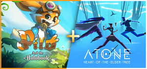 Pilo and the Holobook + ATONE: Heart of the Elder Tree banner