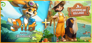 Pilo and the Holobook + Everdream Village banner