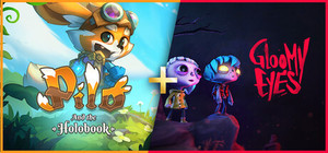 Pilo and the Holobook + Gloomy Eyes banner