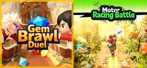 💎Gem Brawl Duel x 🏍️Motor Racing Battle banner