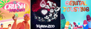The Crush House x Genital Jousting x KarmaZoo banner