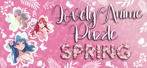 Lovely Anime Puzzle: Spring banner