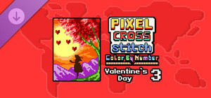 Pixel Cross Stitch - Valentine's Day Pack 3 banner