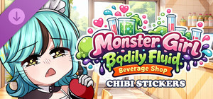 Monster Girl Bodily Fluid Beverage Shop - Chibi Stickers banner
