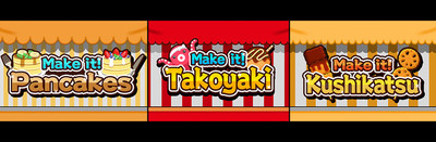 Make it! Pancakes + Takoyaki + Kushikatsu Bundle