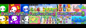 Party Party Time 1, 2, 3 Set banner
