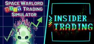 Insider Trading x Space Warlord Baby Trading Simulator banner