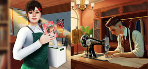 Tailor Simulator & Comic Book Store Simulator Bundle banner