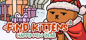 FIND KITTENS 8: Happy New Year 🎄🥂🎅 banner