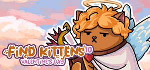 FIND KITTENS 10: Valentine's Day 😻🐾💖 banner