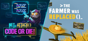 The Farmer Was Replaced & Net.Attack() banner