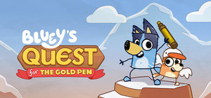 Bluey's Quest For The Gold Pen banner