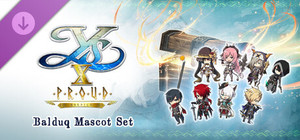 Ys X: Proud Nordics - Balduq Mascot Set banner