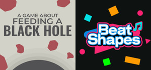 A Game About Feeding A Black Hole x Beat Shapes banner