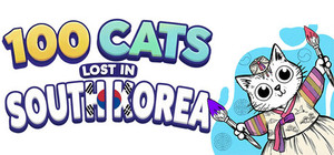 100 Cats Lost in South Korea Find & Color banner