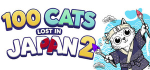 100 Cats Lost in Japan 2 Find & Color banner
