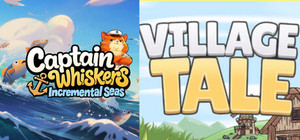 Captain Whiskers: Incremental Seas + Village Tale banner