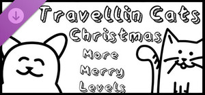 Travellin Cats in Christmas - More Merry Levels banner