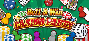 Roll & Win CASINO PARTY banner