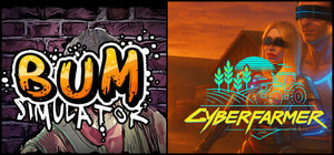 Cyber Farmer with a Bum banner