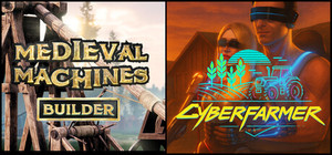 Cyber Farmer x Medieval Machines Builder banner