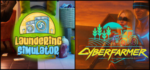Laundering Simulator and Cyber Farmer banner