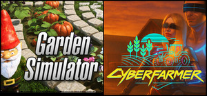 Cyber Farmer and Garden Simulator banner