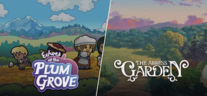 Echoes of the Plum Grove x The Abbess Garden banner