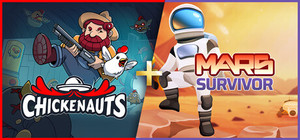 Chickenauts + Mars Survivor banner
