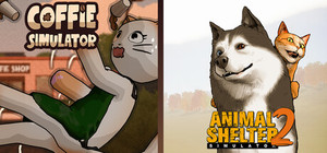 Coffie Simulator x Animal Shelter 2 banner