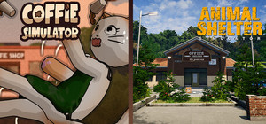 Coffie Simulator x Animal Shelter 1 banner