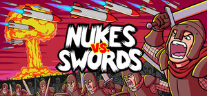 Nukes vs. Swords banner